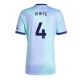 Arsenal Ben White #4 Replike Rezervni Dres 2024-25 Kratak Rukav